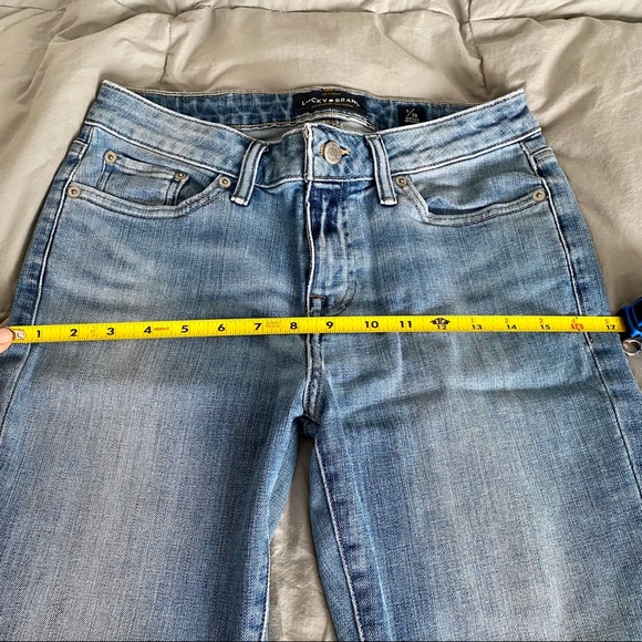 Lucky Brand Cropped Bootcut Jeans Size 6 - Picture 9 of 10